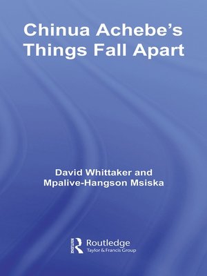 cover image of Chinua Achebe's Things Fall Apart